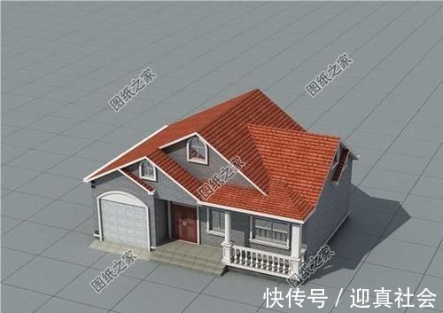 卧室|适合农村75平宅基地的自建房图，总有一款是你的心头好