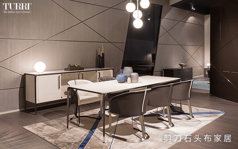 餐桌椅|Turri豪华餐桌椅,家居奢华也要面面俱到!