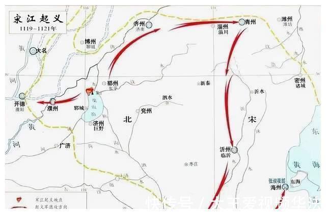 水浒传@真实的宋江起义和《水浒传》相差甚远,小说不能当历史看