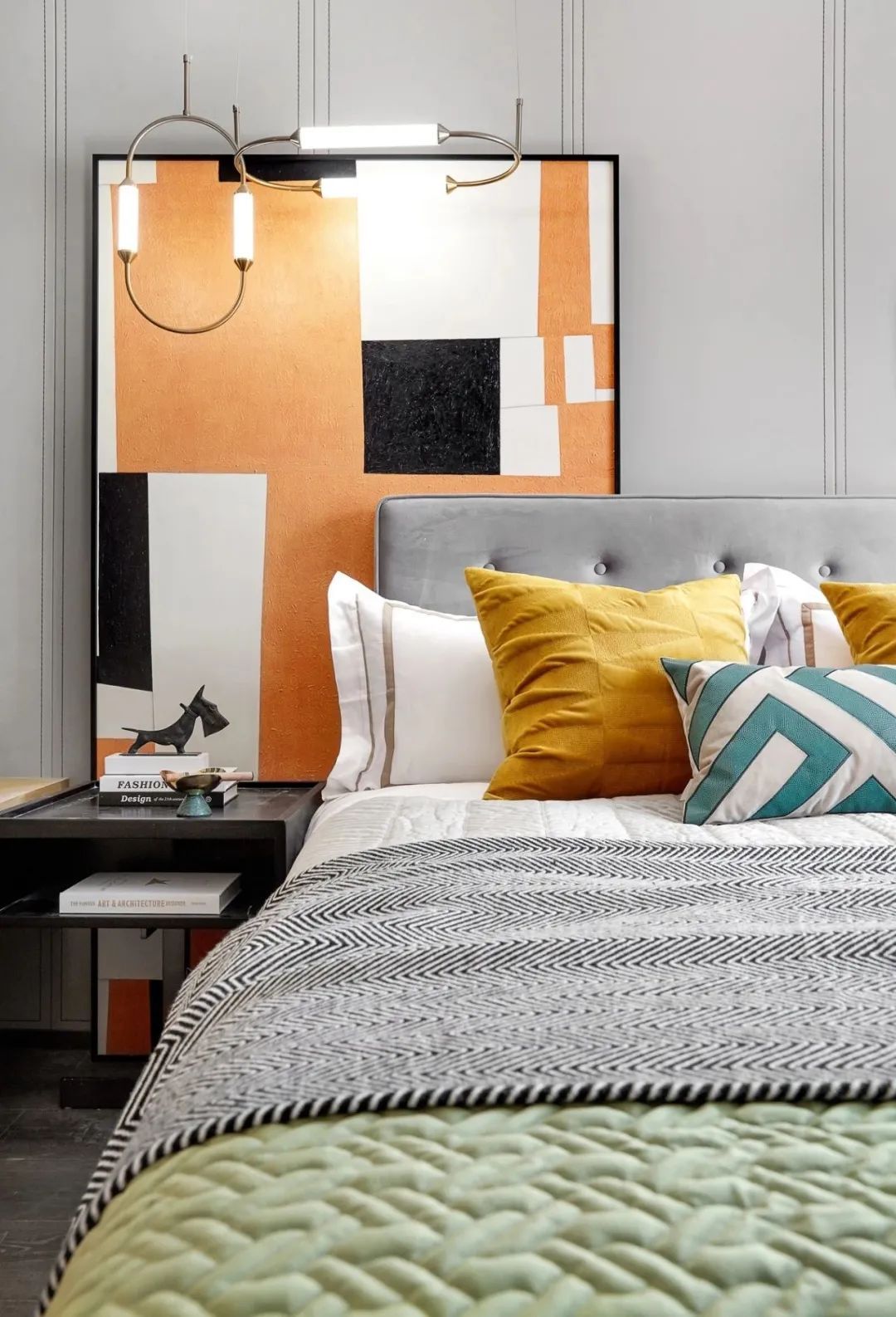 三室两厅轻奢风格,打造优雅的时尚典范|黄石装修 | 装修