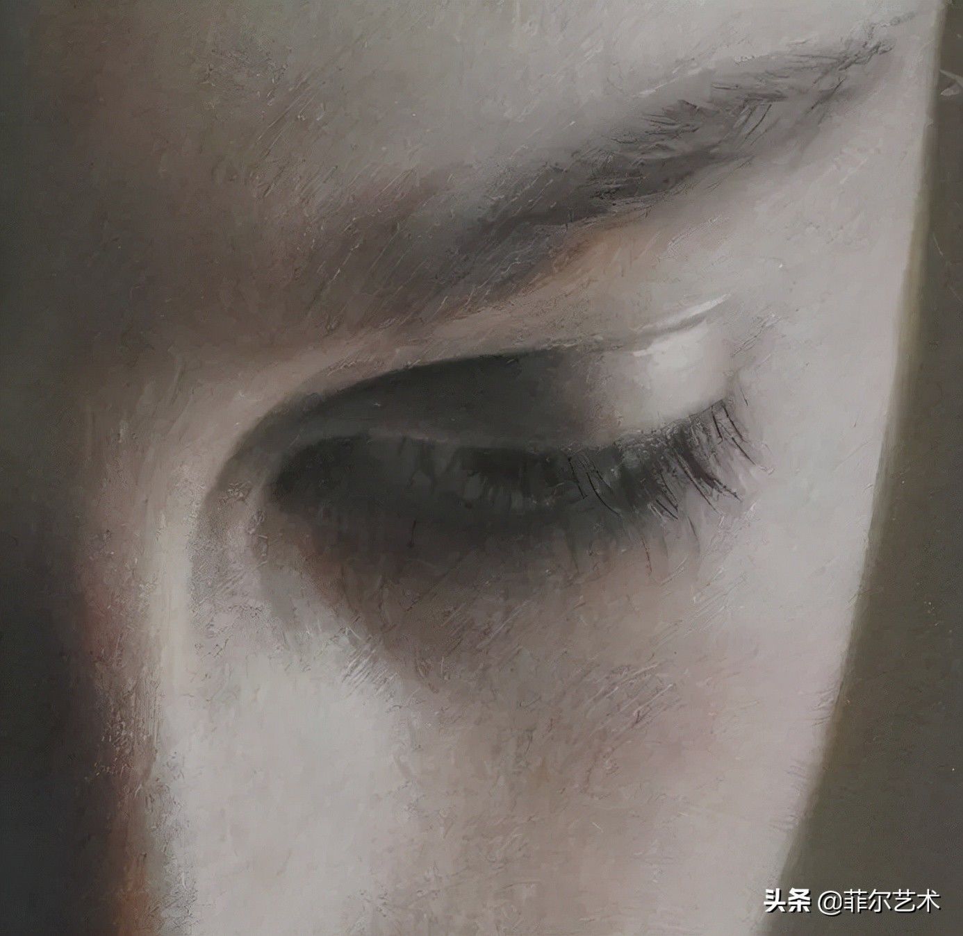 安妮·罗达!法国画家安妮·罗达超高清、超写实人物油画作品欣赏