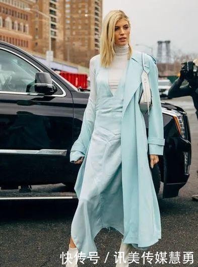 大衣里面穿什么？混搭风让你美爆2021早春