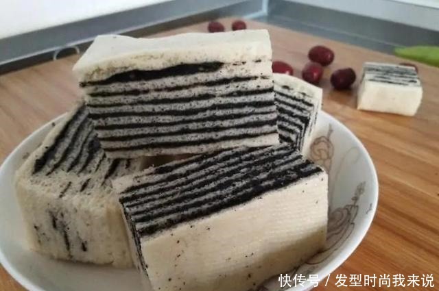 颜值|这样做出高颜值千层糕,松软又美味,补锌补钙营养高,孩子长高个