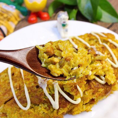 鸡胸肉|咖喱沙拉蛋包饭