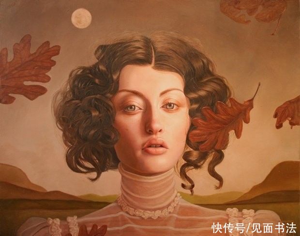  Kris|「愙斋书法」Kris Lewis肖像画欣赏