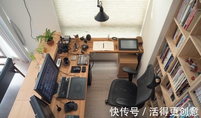 显示器|超酷的家庭办公室，充满创意的家居工作空间！
