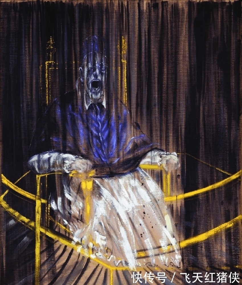 教皇英诺森十世肖像$培根:被撒切尔夫人称为“画那些可怕的画的人”