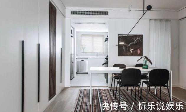现代|55㎡现代简约风装出大户型的“态度”,坐拥美爆厨房、独立浴缸