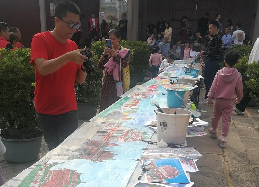  揭阳市文|我市举办“活力古城 童绘文明”亲子美术创作活动