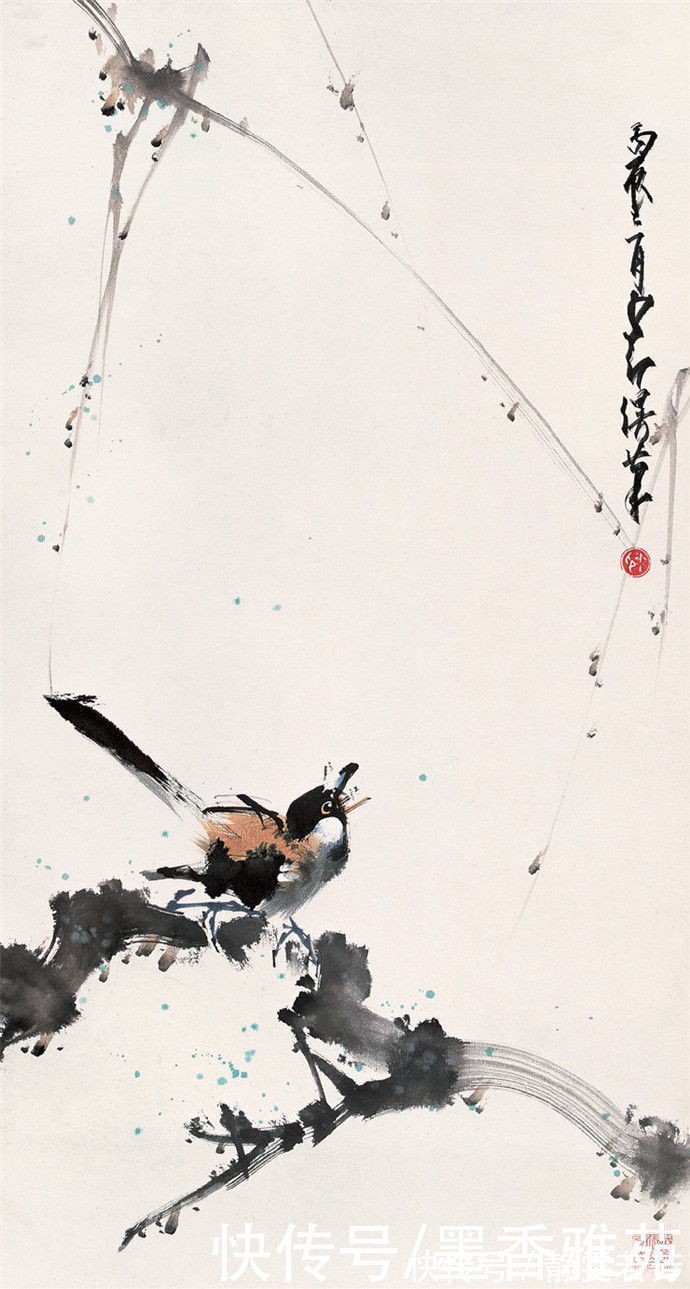 赵少昂!岭南画派大师赵少昂精品花鸟画作品欣赏