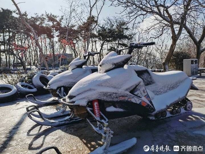 跑马岭|济南南山跑马岭迎来今冬第二场降雪！齐鲁雪乡美似童话