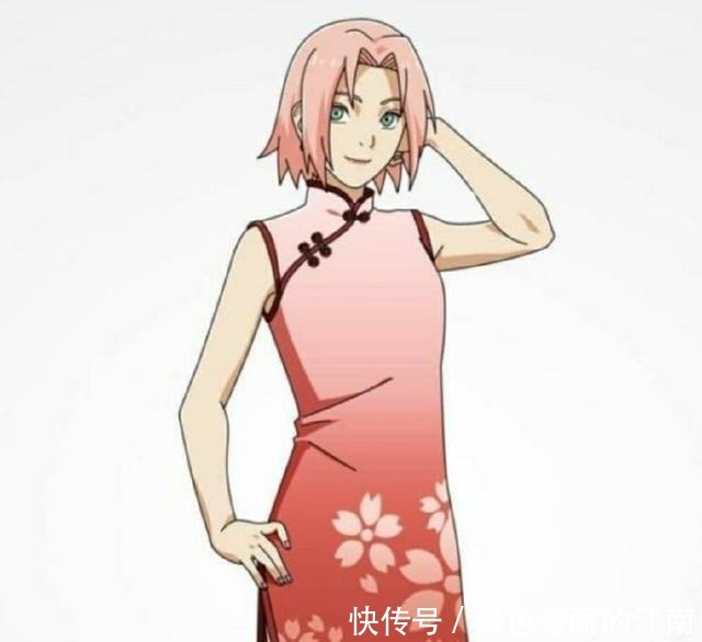 鸣人|当《火影忍者》六大角色穿上中国服装,雏田温柔,天天完胜小樱