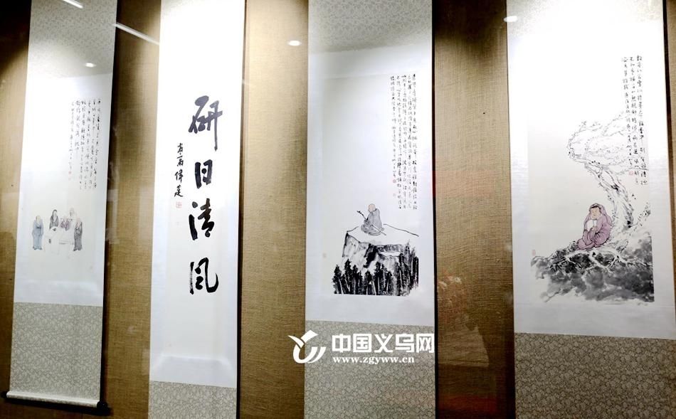 义乌|义乌“商城文艺大观园”研日清风——王松春中国画展启幕