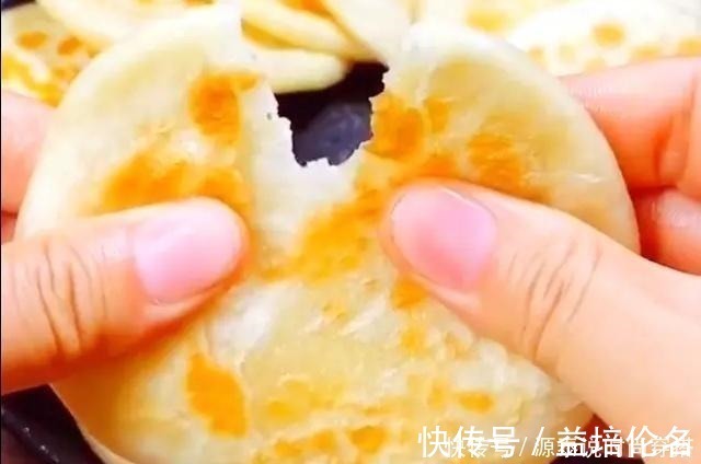 孩子|家常小糖饼,省时省力,凉了也不硬,不控制点,孩子能吃10个!