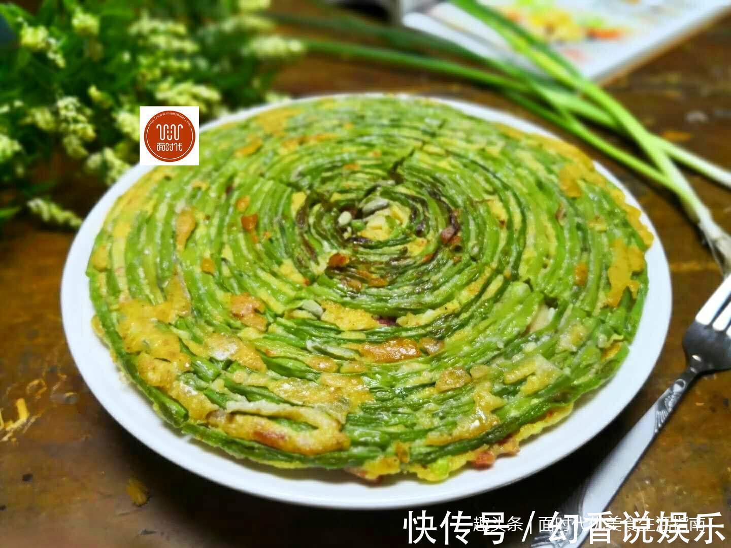 亲爱的|1把豆角，4个鸡蛋，筷子一搅，几分钟解决全家人早餐，柔软劲道