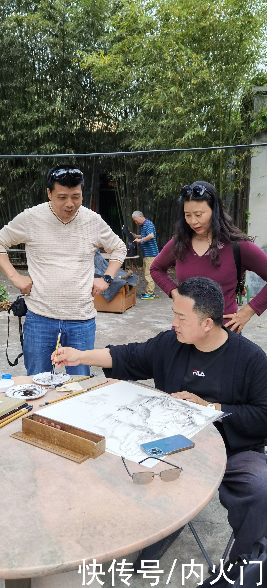 太行山|河南省花鸟画研究会走进太行山采风写生活动