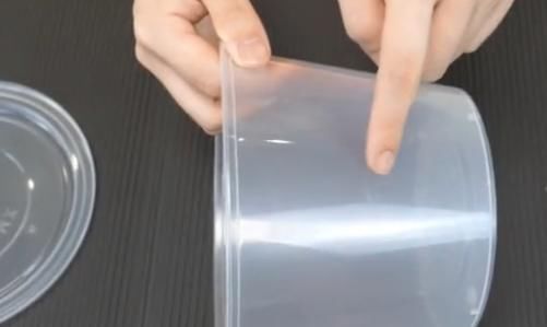 太实用啦,这种圆形打包盒再也不扔了,物尽利用