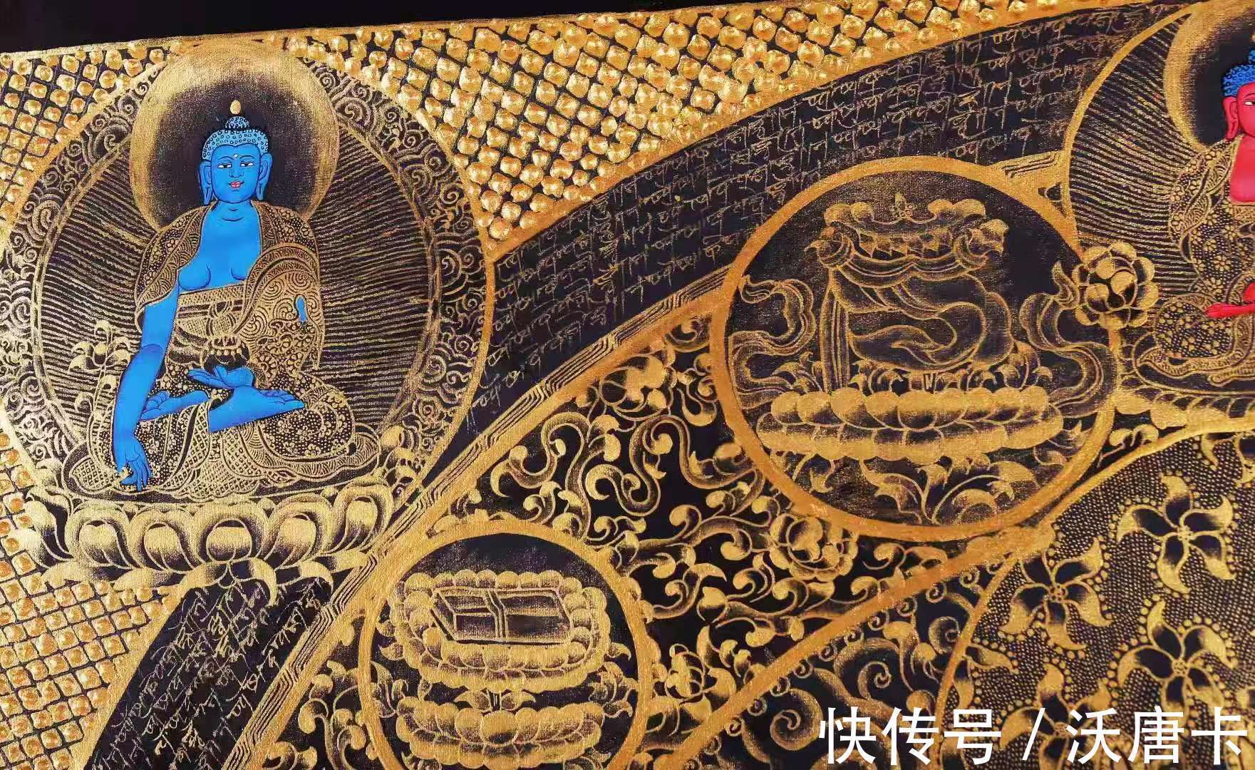 非物质文化遗产$三大藏地画派之勉唐画派