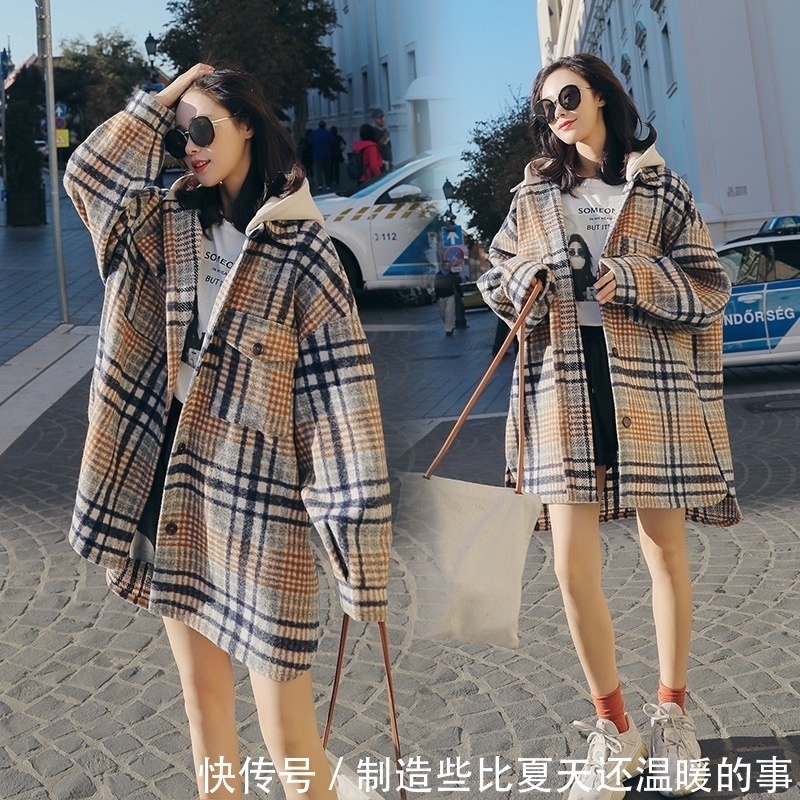 气质出众 建议大家大衣不要配黑裤子!现流行这样穿,美得无懈可击