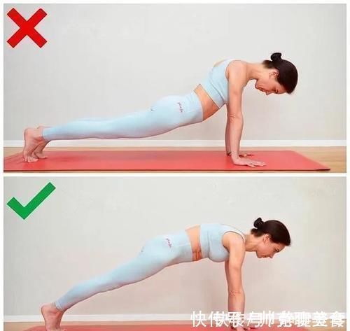 体式要点|23个常见易错瑜伽体式正误对比图,初学者尤其要注意啦