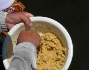 冬钓鲫鱼时,使用这一款饵料才适合,用过才知道有多好