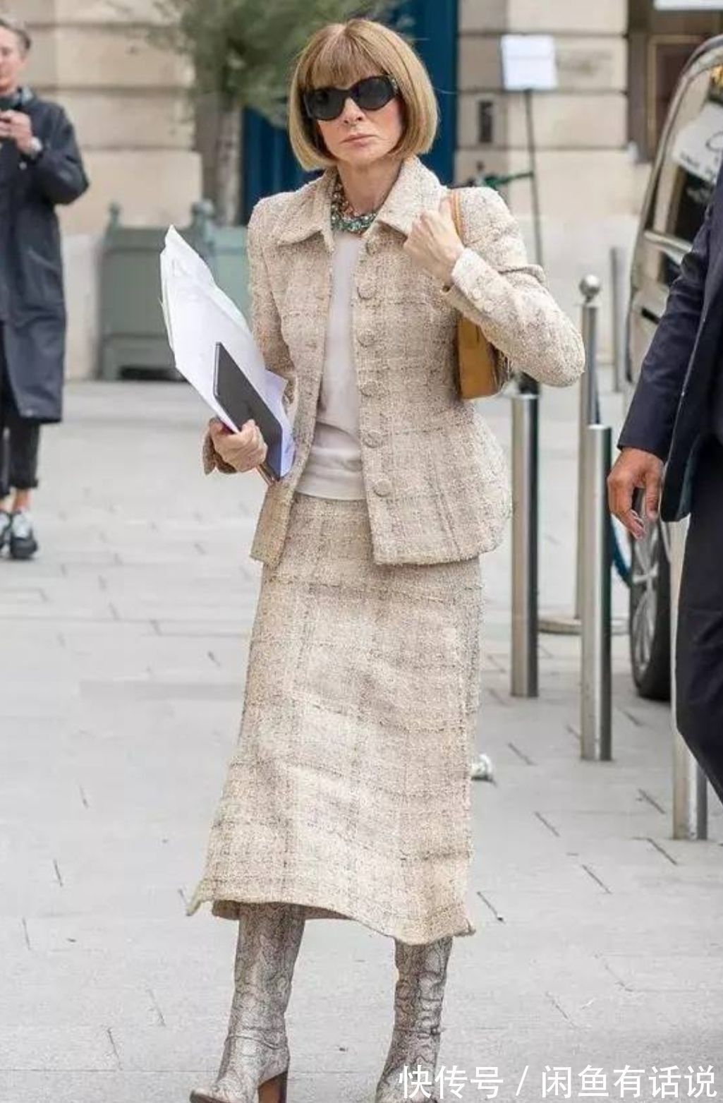 小香风|穿衣想高级显贵?学戴安娜穿“财阀外套+半裙”,30年依旧是经典