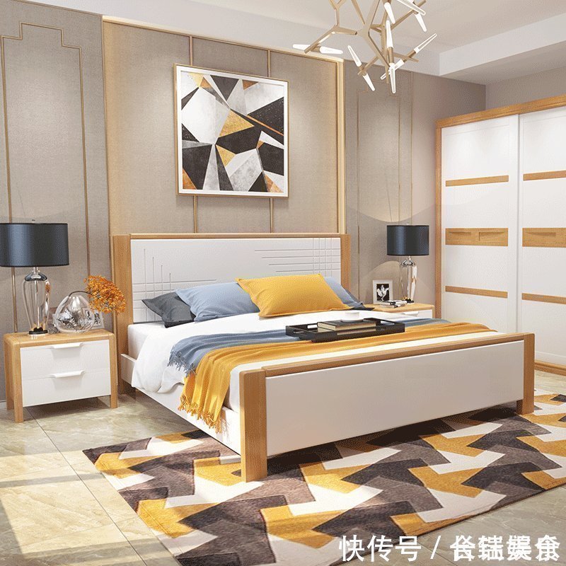 占地|建议每个家庭“双人床”换掉学有钱人这样式,经济实用不占地