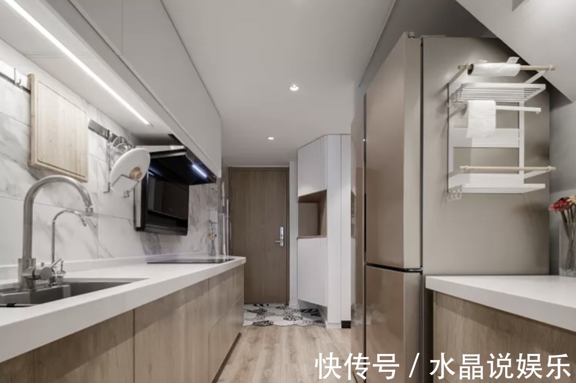 隐形柜|小户型拥有超强收纳空间又美观大气他家45平这么设计,值得学习