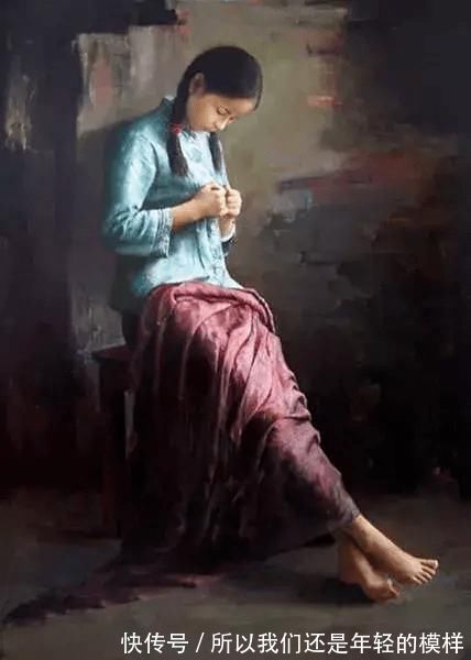 中国农村&绝对硬实力,火遍全球的油画作品,承载了一代人的深刻记忆,张张感人至深~