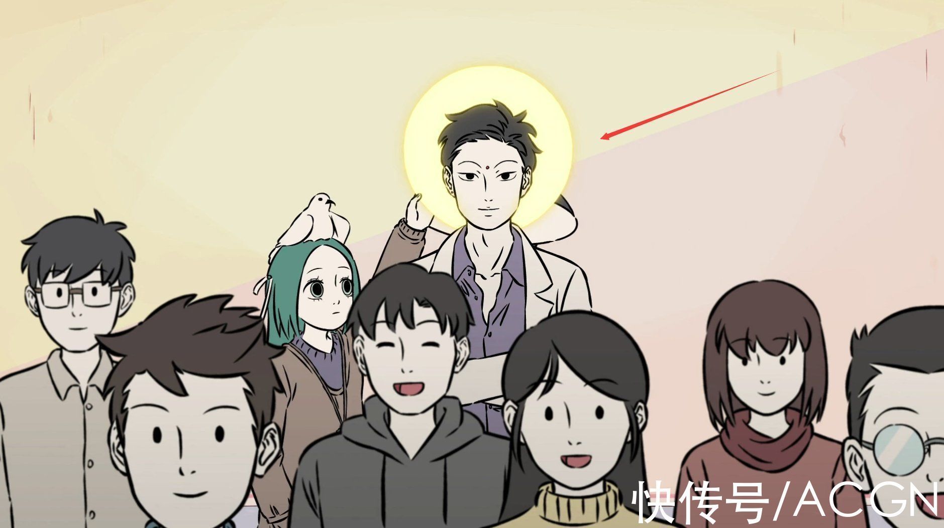 风筝|非人哉:大士的大光相真是“多灾多难”,精卫偷完哪吒又来偷