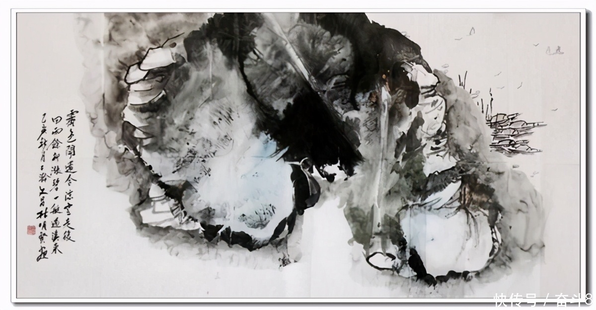 气韵|画家林明贤一一气韵氤氲色清淑天涯海角写苍润