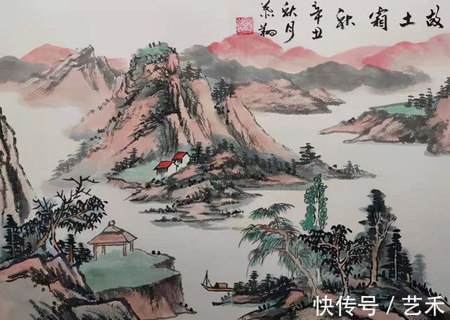 一等奖!徐慕翔——中国当代德艺双馨艺术家丨远景收眼底 动中藏恬静