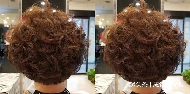 毛躁 老年人烫发后湿发有卷吹干就不卷,没有烫好还是打理方法不对