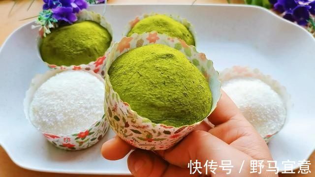 白心|摆摊小吃糯米果来了，软糯香甜，放三天都不会硬，制作简单