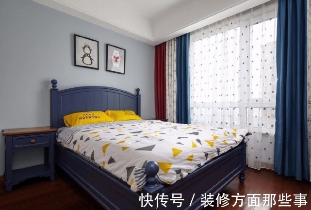 美式|140平美式三居室全屋简洁大方,让人看着很舒服