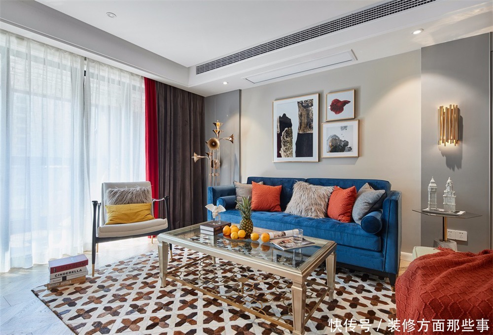 二居室|83平混搭风二居室,来了一次室内的踏春之旅