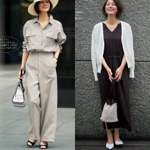 小蛮腰|50岁依旧能美得高级！学这些“日杂”大龄博主的穿法，气质很高级