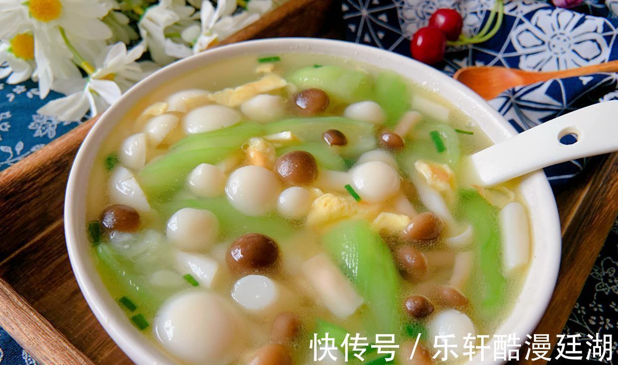 丝瓜|减肥无需节食，分享一道超好喝的低脂汤，鲜美又解暑，越喝越瘦！