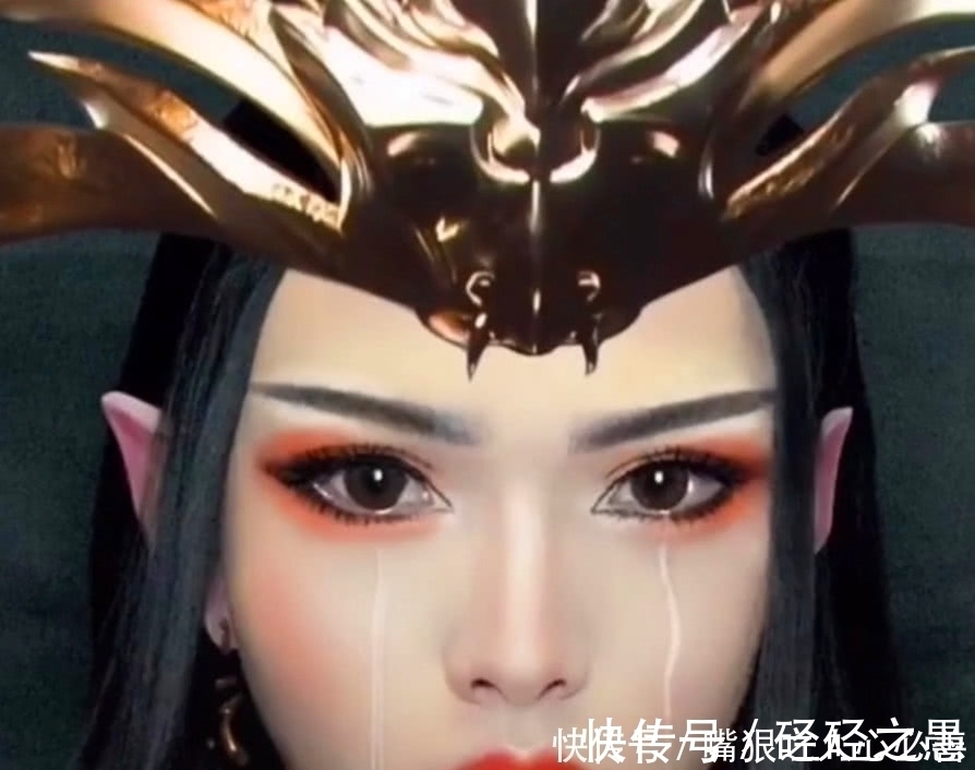 眉毛|美妆大佬有多厉害?小哥仿妆“美杜莎”,网友:能把手机来吗?