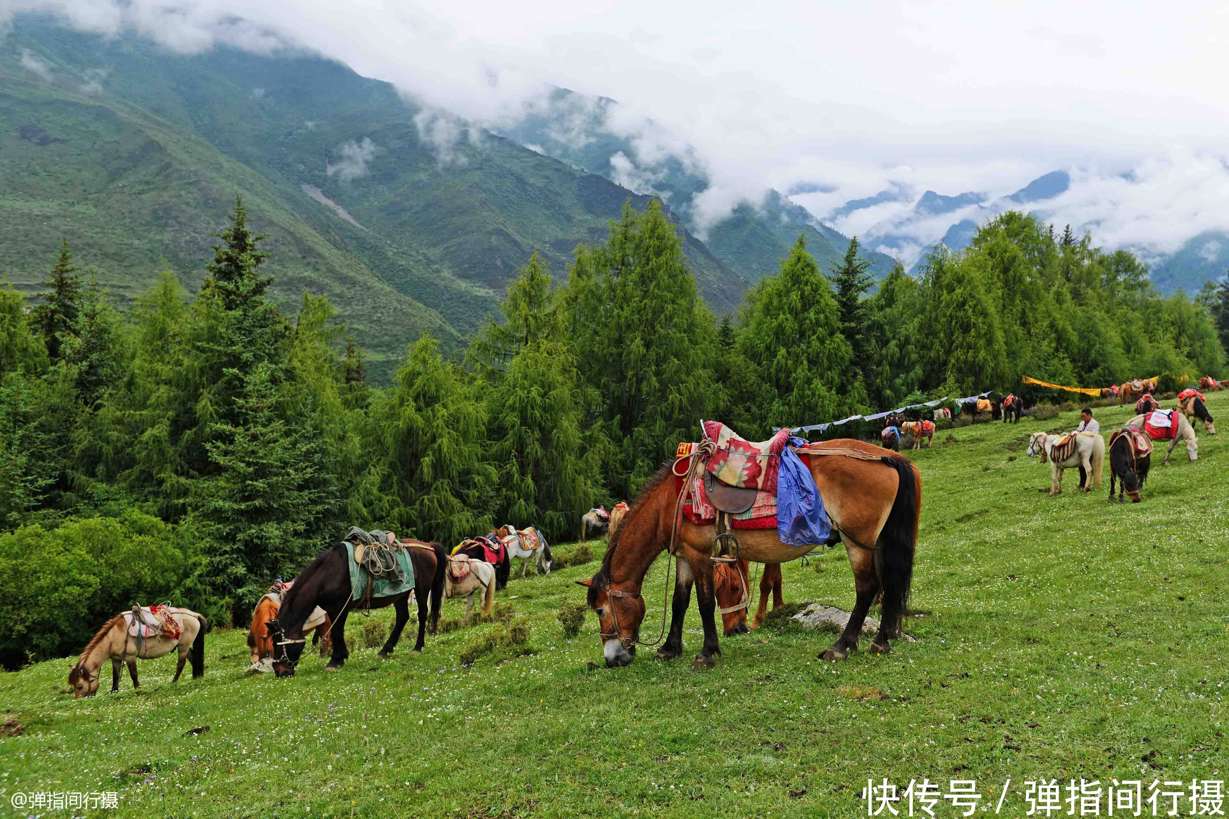 瑞士 四川西部神圣的山峰，风光堪比瑞士，民俗文化更让人大开眼界