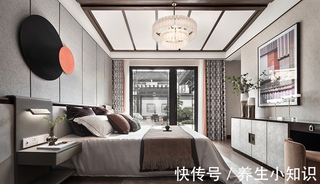 合院|130㎡新中式合院,一花一木都充满东方魅力!