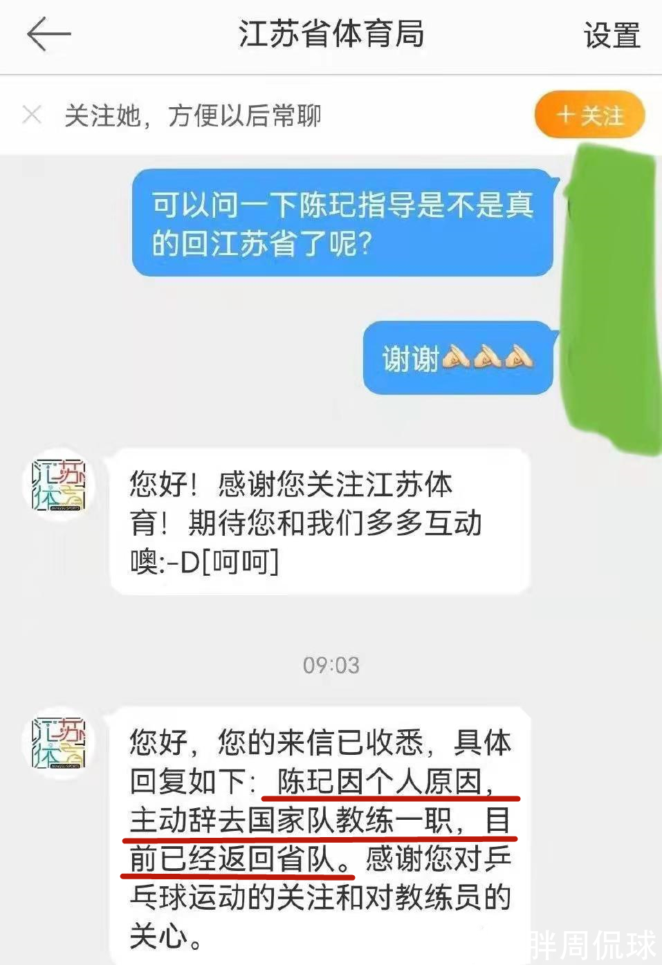 陈玘|再见陈玘！曝孙颖莎又一主管教练退出国乒，原因令人心疼