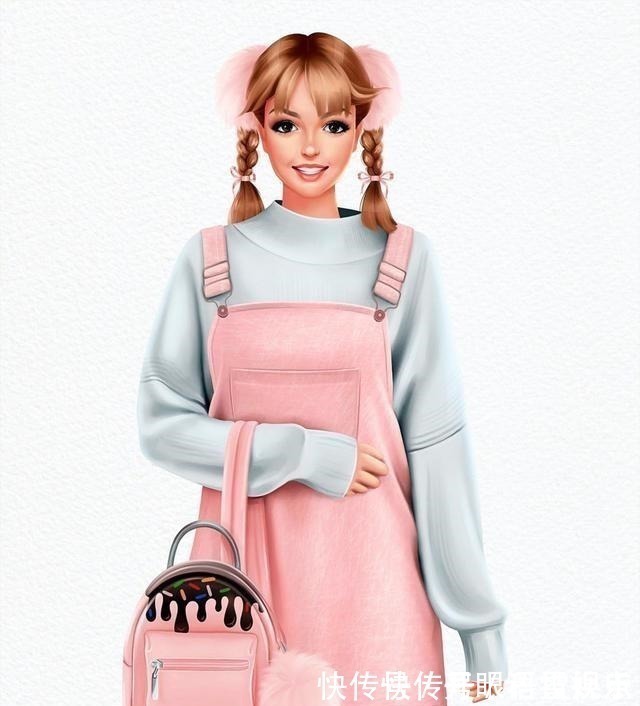 维多利亚#时光收集者的时装板绘,画出来的时尚风格录!