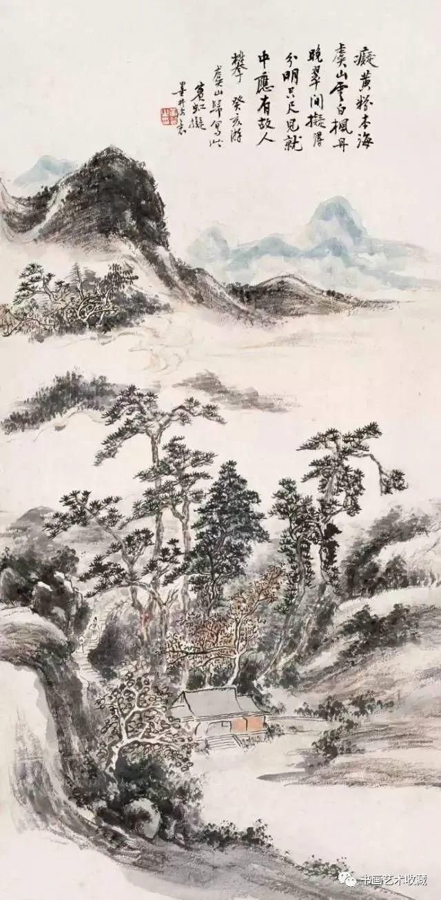 山水画#名家 黄宾虹最美的山水画60幅，浑厚华滋，意境深邃，赏心悦目！