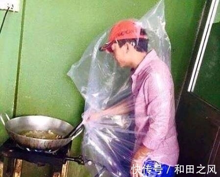 |搞笑图片幽默段子笑话：兄弟，下雨天为什么不用雨伞