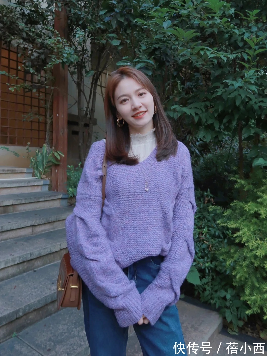 优雅|建议多穿“毛衣”,搭配牛仔裤高级时髦,搭配半身裙优雅到骨子里