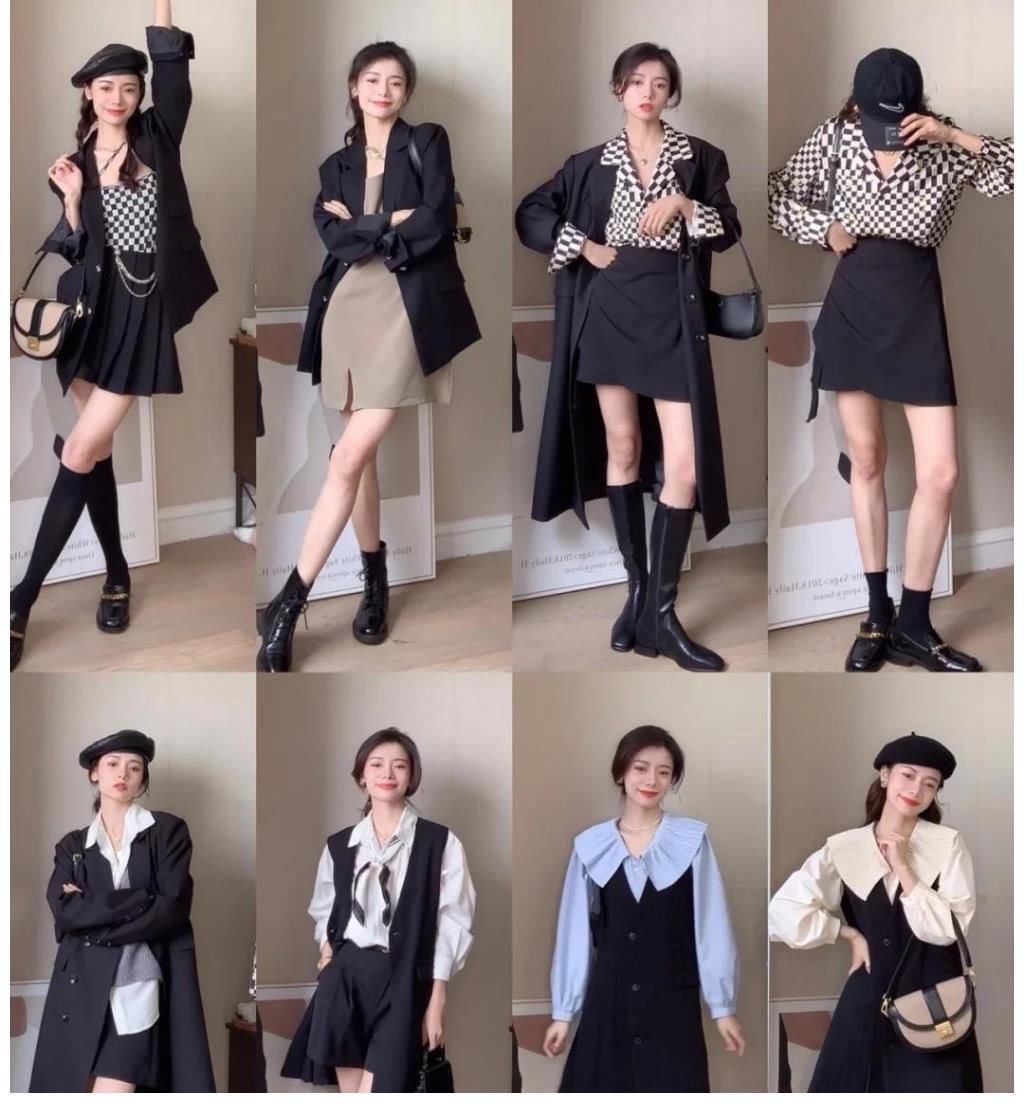 轻熟 72套秋冬的通勤穿搭,建议收藏,马上就可以穿了,每天一套不重样