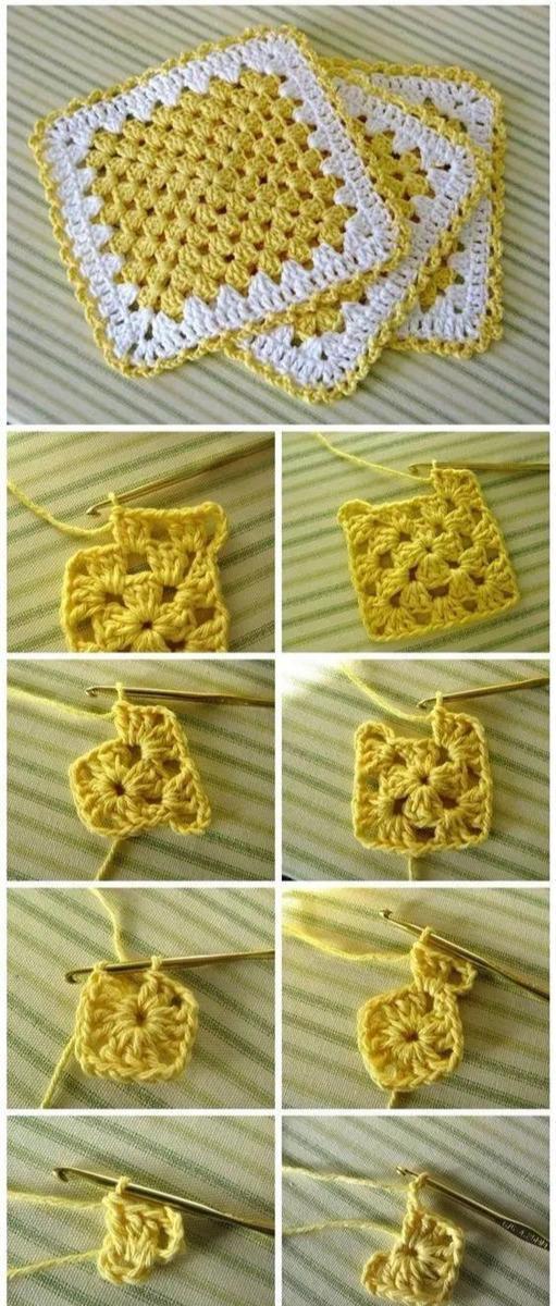 小花片 55款超美的钩花包包,只要会钩不同的花,拼缝在一起,就能做出
