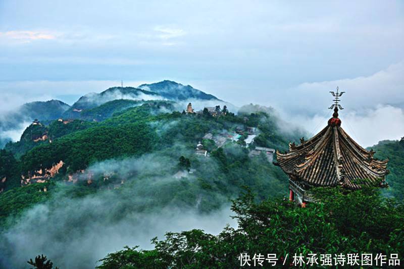 甘肃崆峒山美景