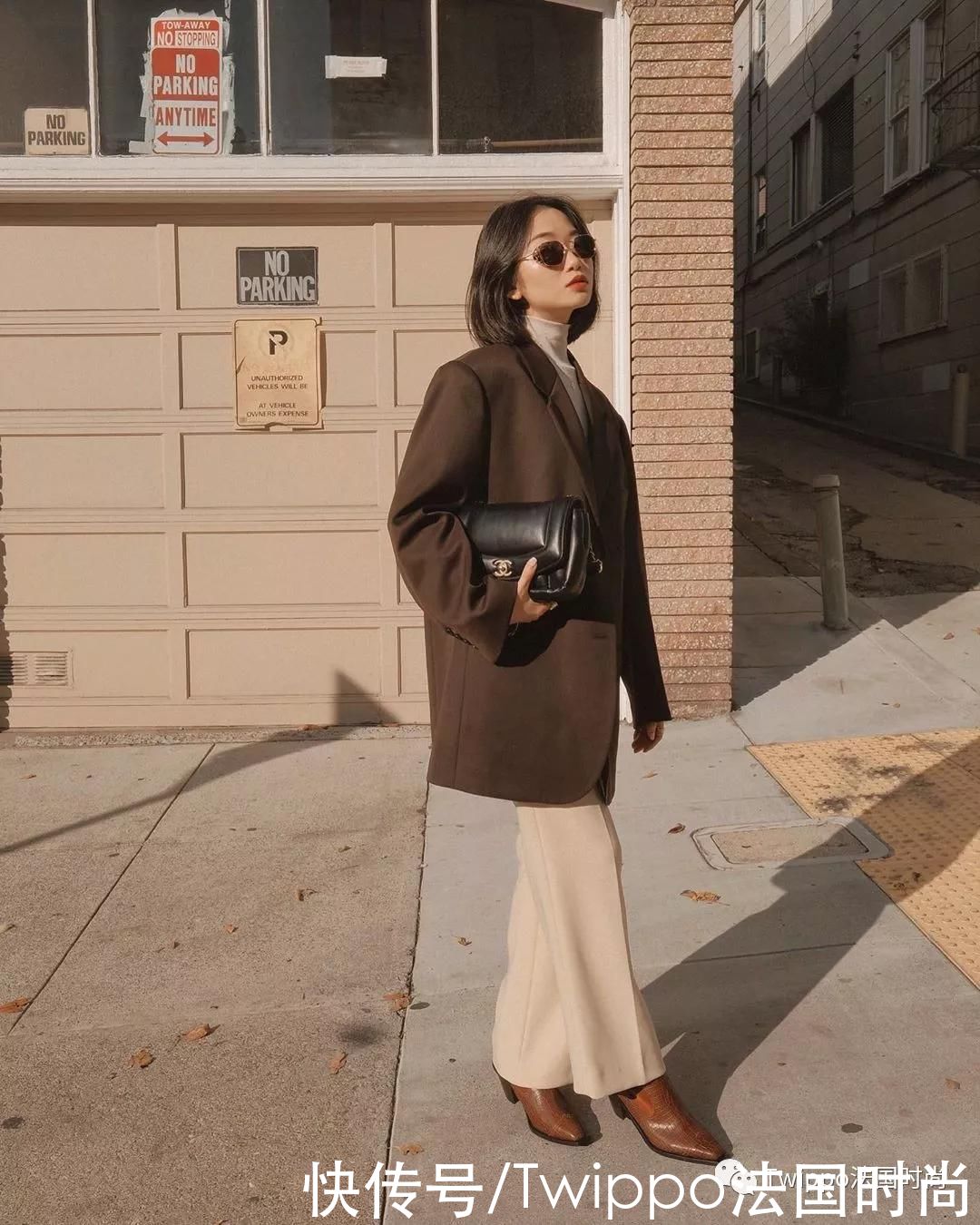 小个子女生的冬季穿搭术，才不止提高腰线这么老套